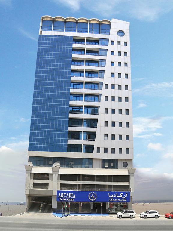Arcadia Hotel Suites Schardscha Exterior foto